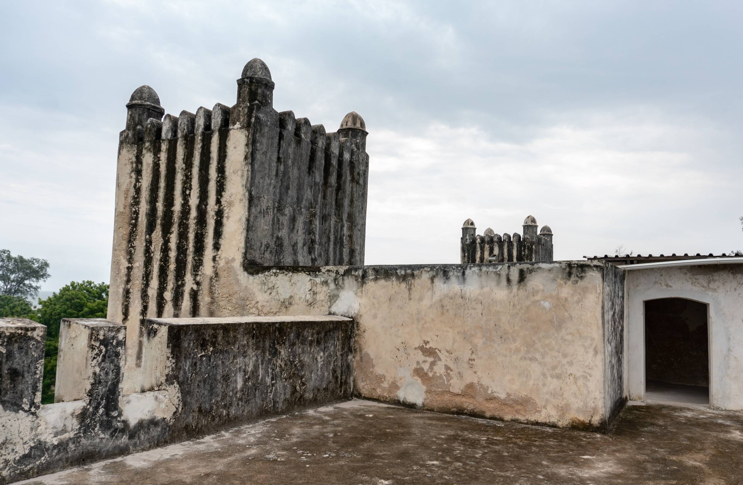 An Old And Abandoned Fort In Bagamoyo