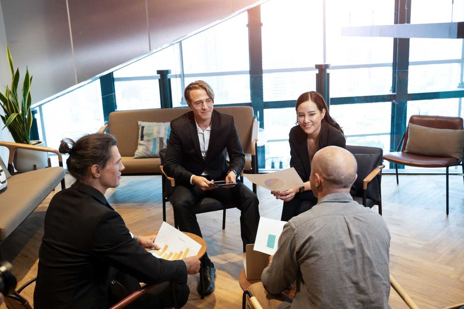 Business Team Meeting