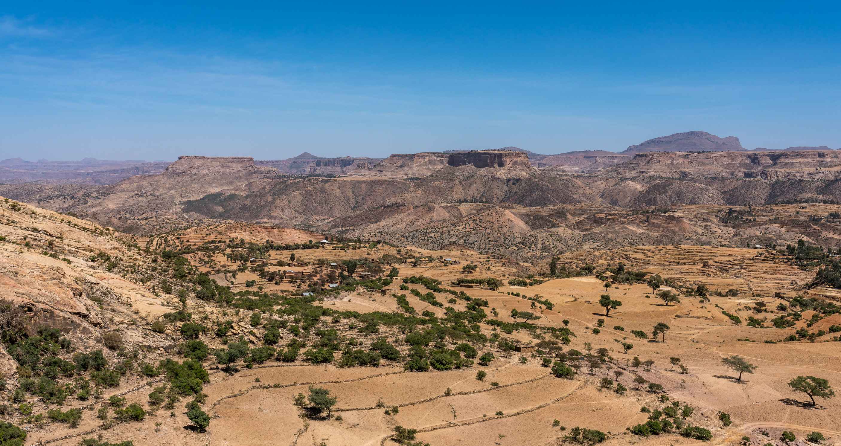 Landscape In Gheralta In Tigray Northern Ethiopia Africa Trip From Axum To Gheralta