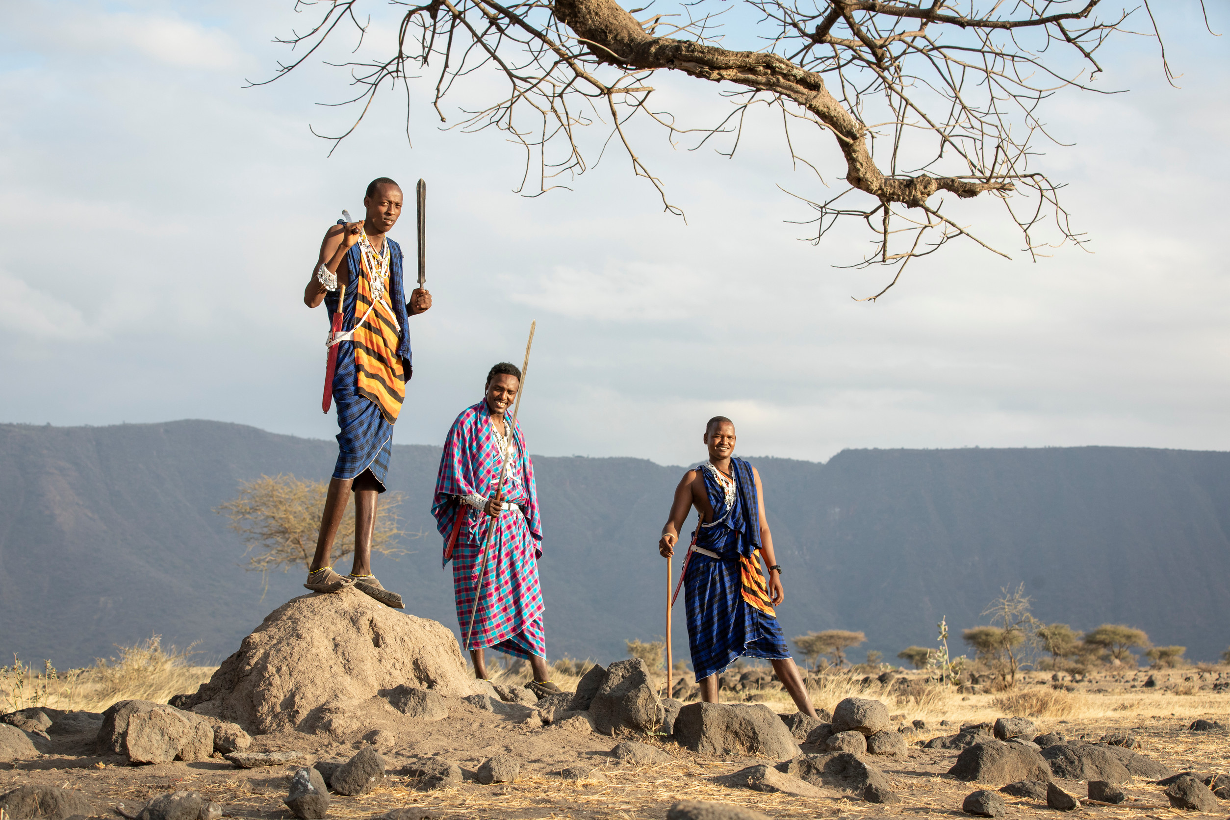 Maasai People In Tanzania