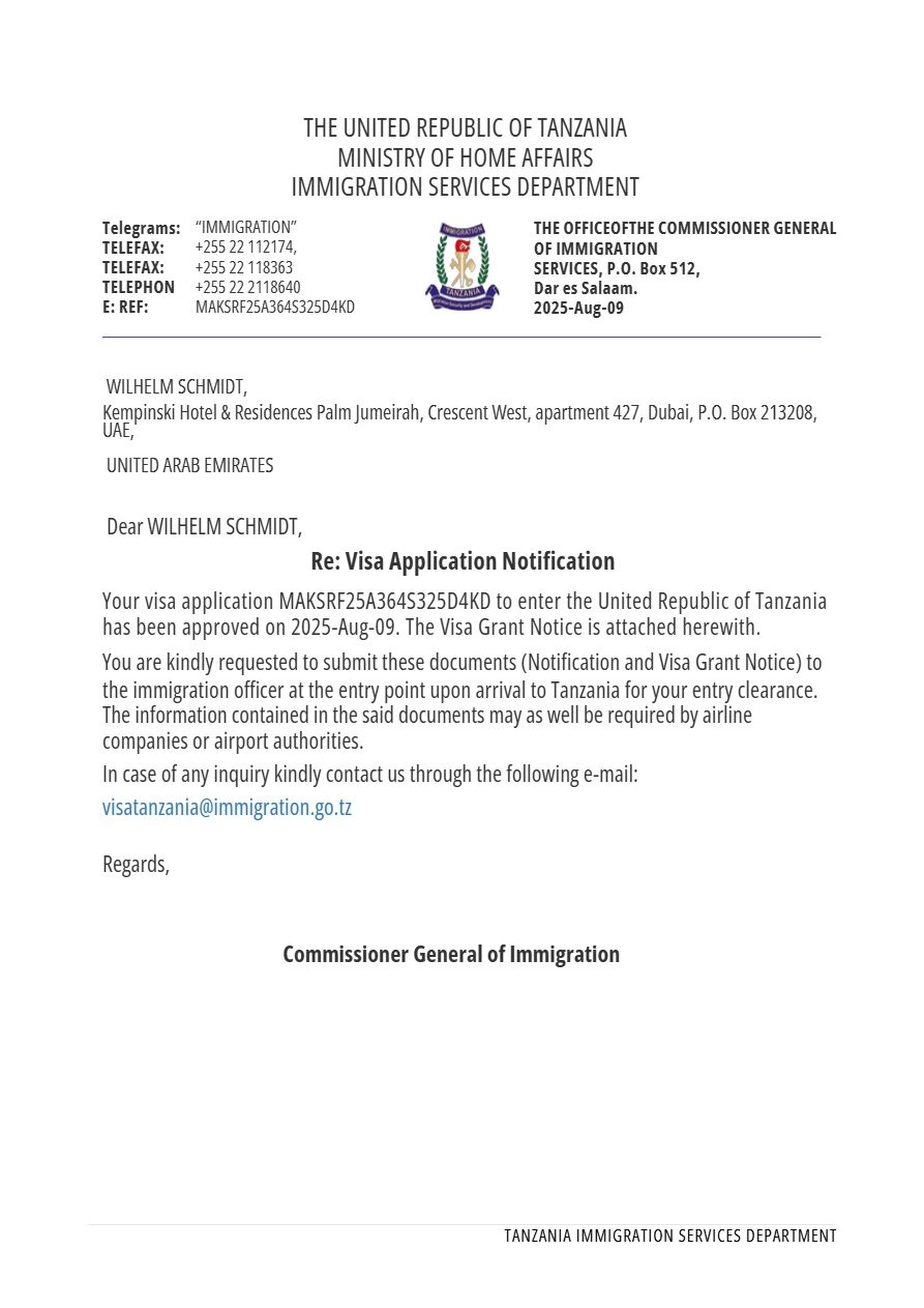 Tanzania-Multiple-Entry-Evisa