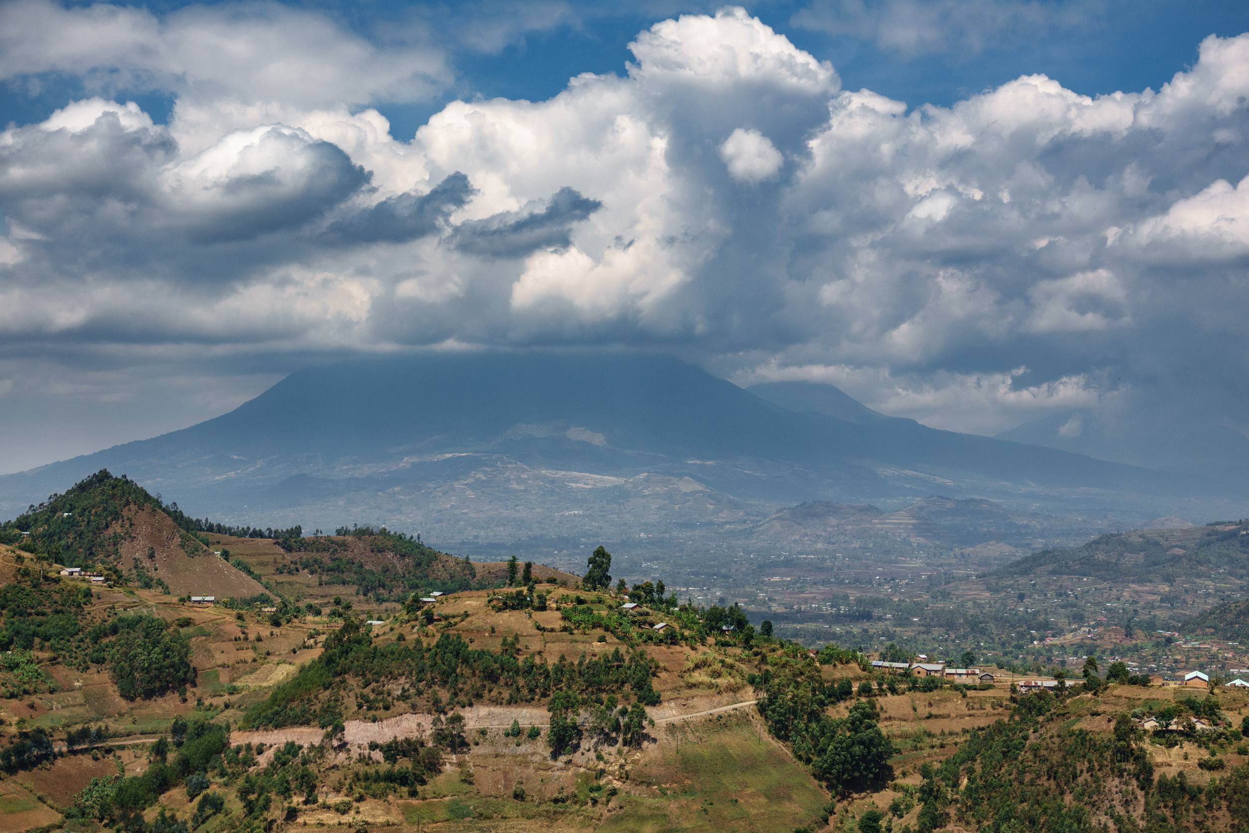 Volcano Park In Rwanda