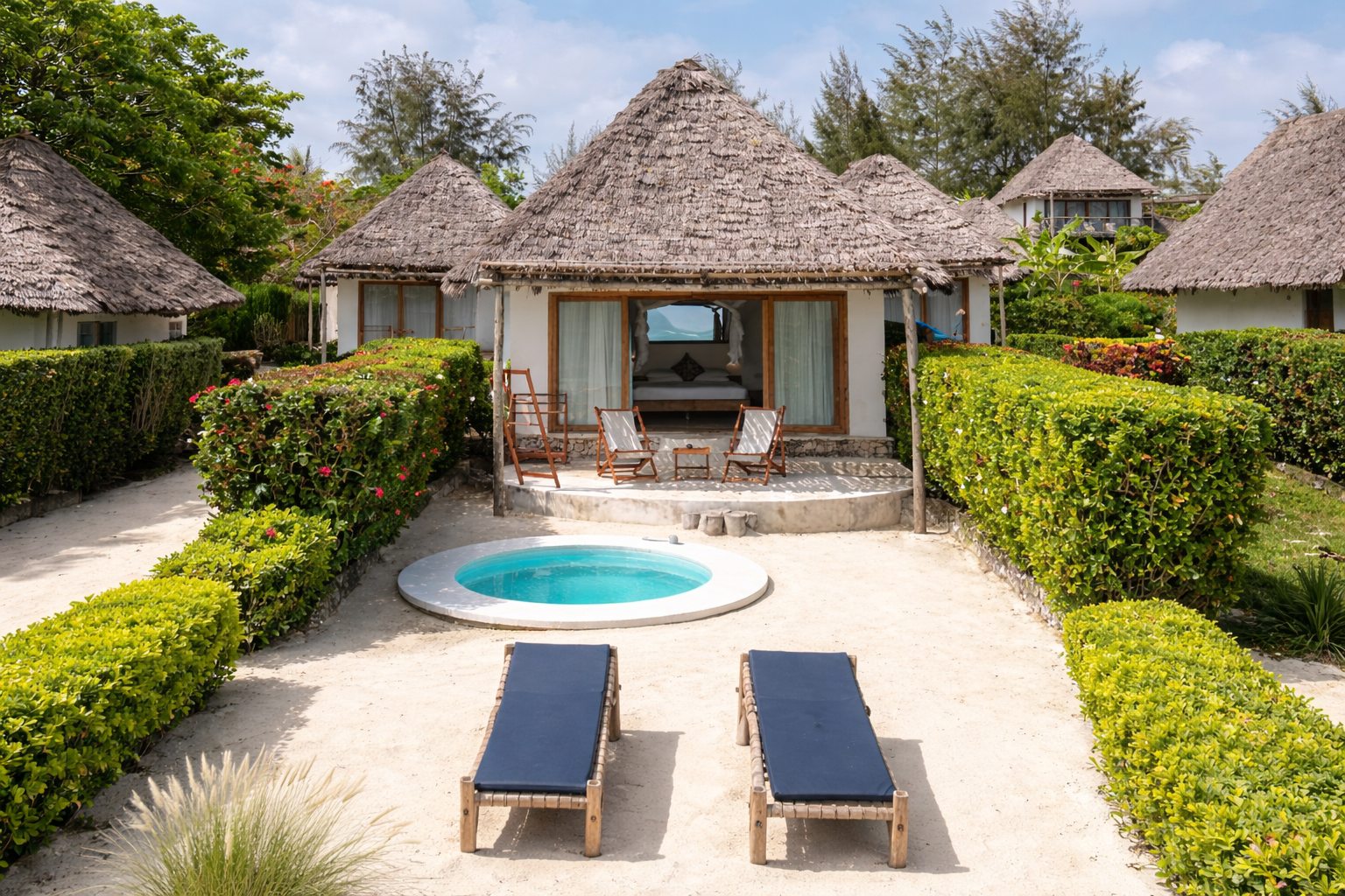 Zanbluu Beach Resort